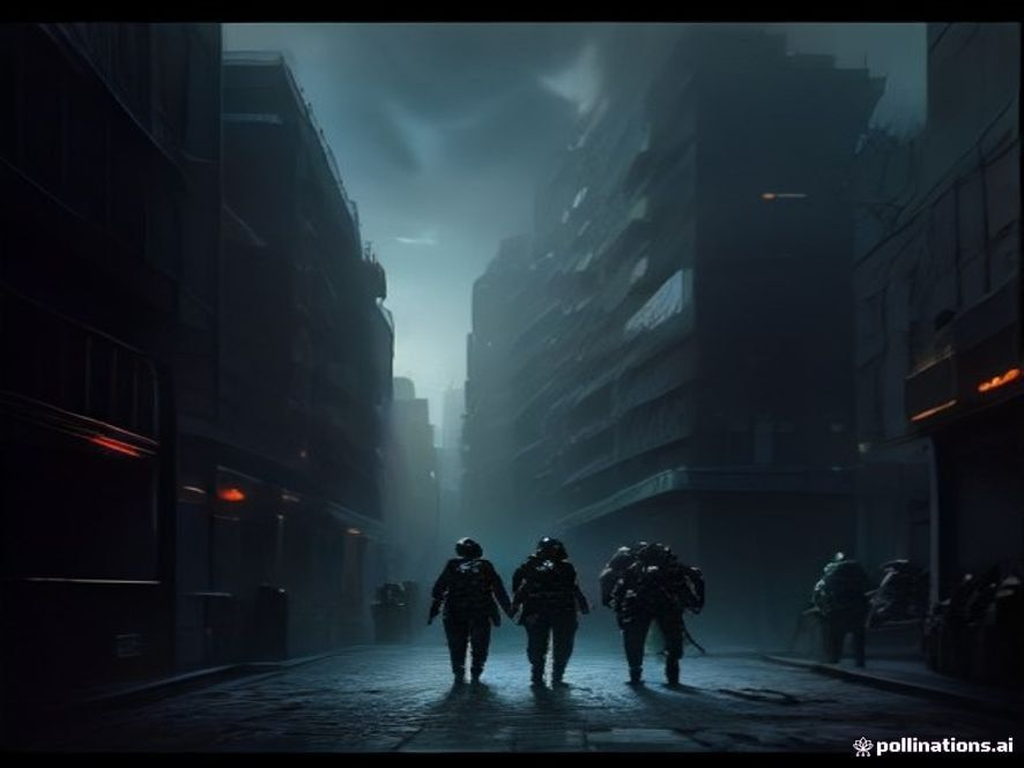 Those same attackers now wearing server racks and coming in from behind the city